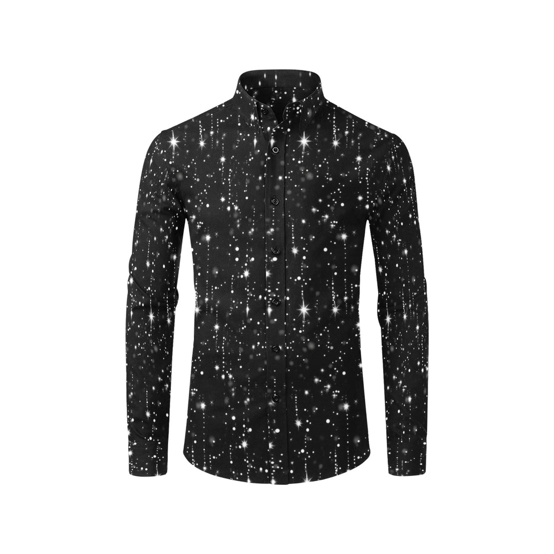 Men's All Over Print Long Sleeve Shirt(Without Pocket)(T61)