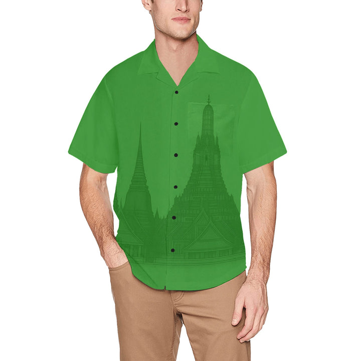 Hawaiian Shirt with Chest Pocket