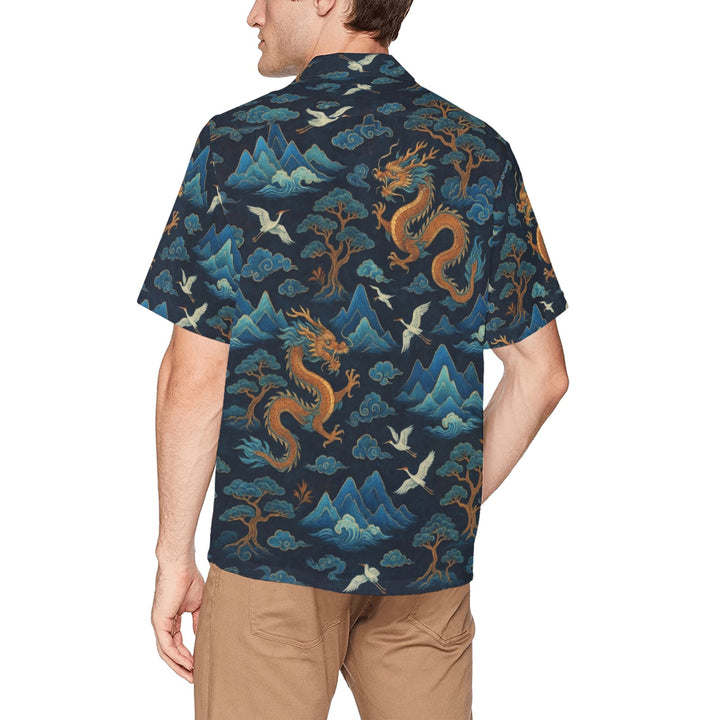Hawaiian Shirt with Chest Pocket