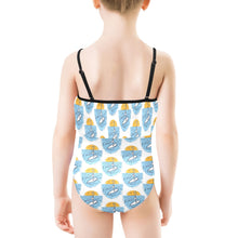 Load image into Gallery viewer, Kids&#39; Spaghetti Strap Ruffle Swimsuit
