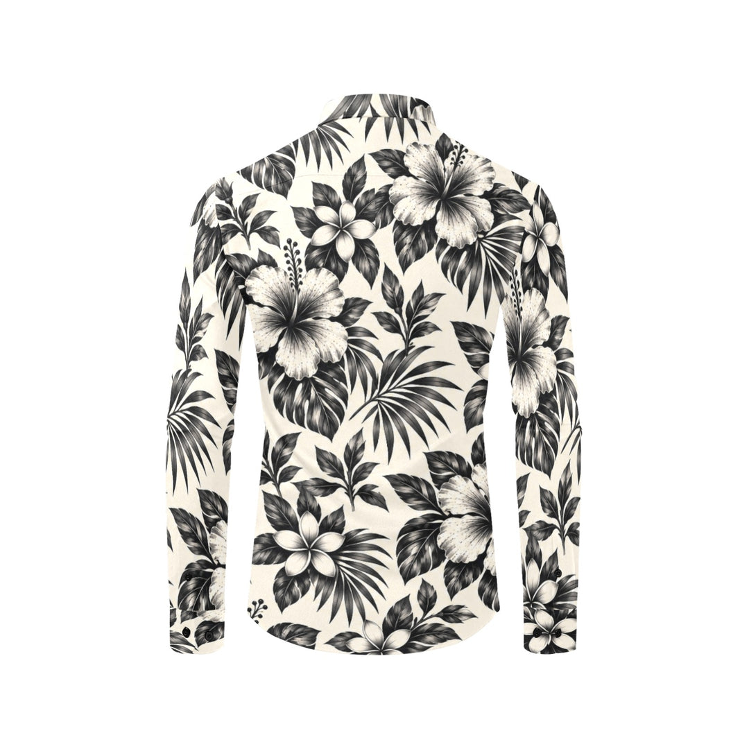 Men's All Over Print Long Sleeve Shirt(Without Pocket)(T61)