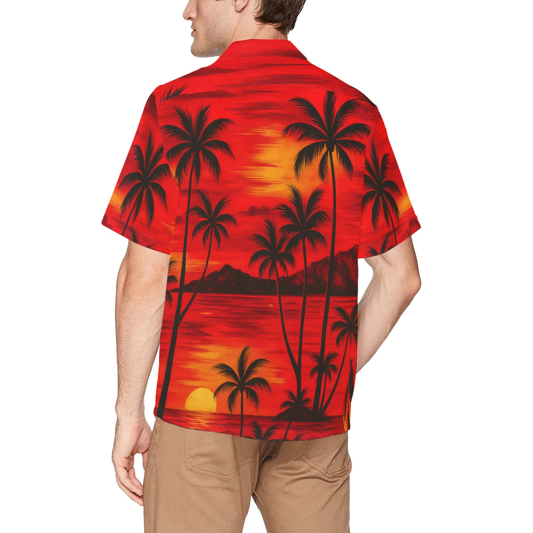 Hawaiian Shirt with Chest Pocket