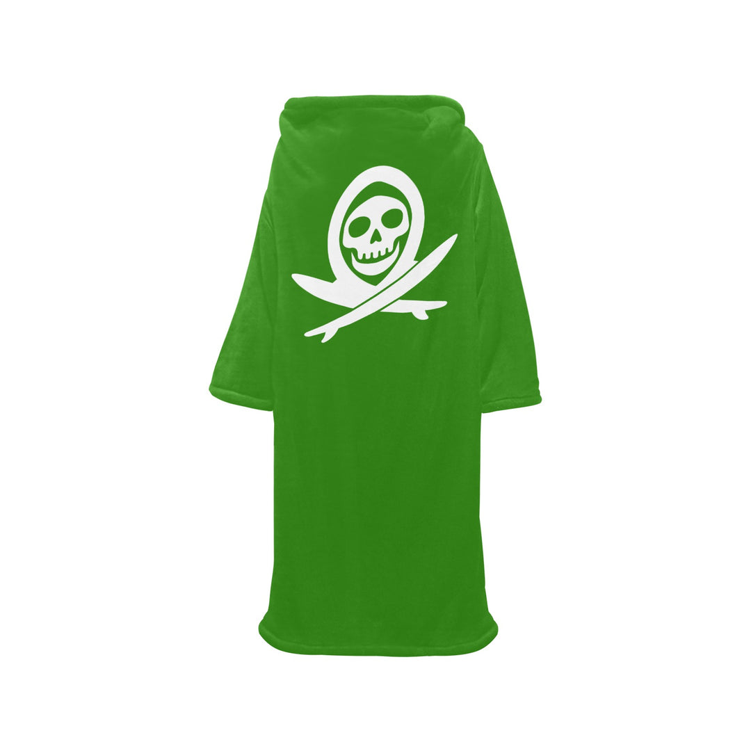 Blanket Robe with Sleeves for Adults