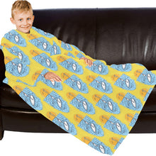 Load image into Gallery viewer, Blanket Robe with Sleeves for Kids
