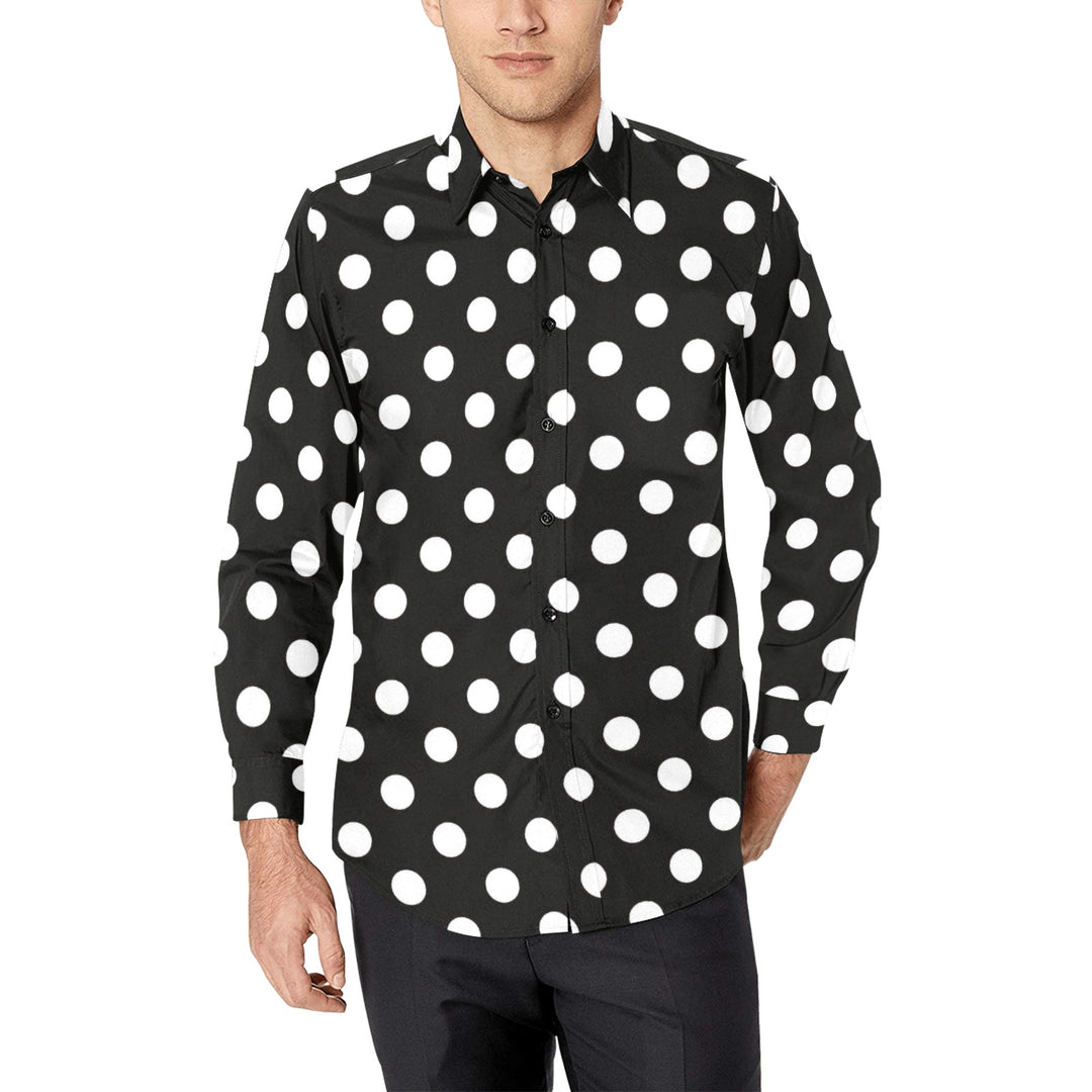 Men's All Over Print Long Sleeve Shirt(Without Pocket)(T61)