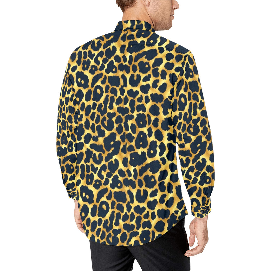 Men's All Over Print Long Sleeve Shirt(Without Pocket)(T61)