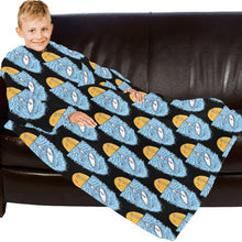 Load image into Gallery viewer, Blanket Robe with Sleeves for Kids
