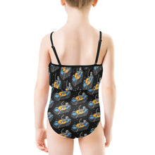 Load image into Gallery viewer, Kids&#39; Spaghetti Strap Ruffle Swimsuit
