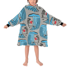 Load image into Gallery viewer, Blanket Hoodie for Kids
