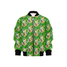 Load image into Gallery viewer, Kids&#39; Bomber Jacket with Pockets
