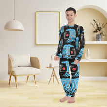 Load image into Gallery viewer, Big Boys&#39; Crew Neck Long Pajama Set
