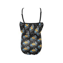 Load image into Gallery viewer, Kids&#39; Spaghetti Strap Ruffle Swimsuit
