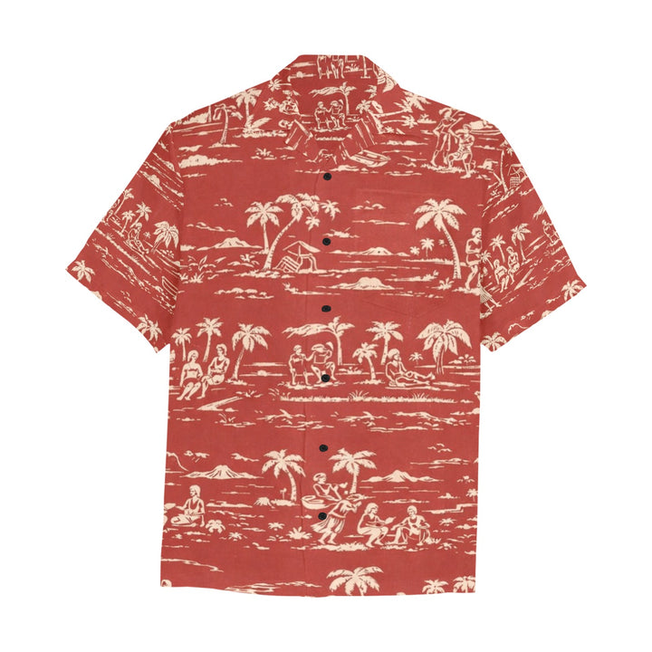Hawaiian Shirt with Chest Pocket (T58)