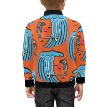 Load image into Gallery viewer, Kids&#39; Bomber Jacket with Pockets
