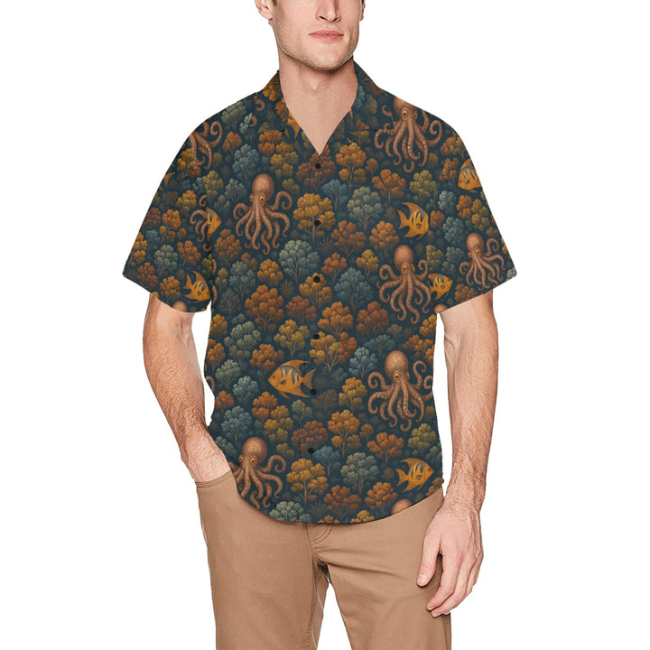 Hawaiian Shirt with Chest Pocket