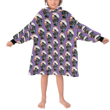 Load image into Gallery viewer, Blanket Hoodie for Kids
