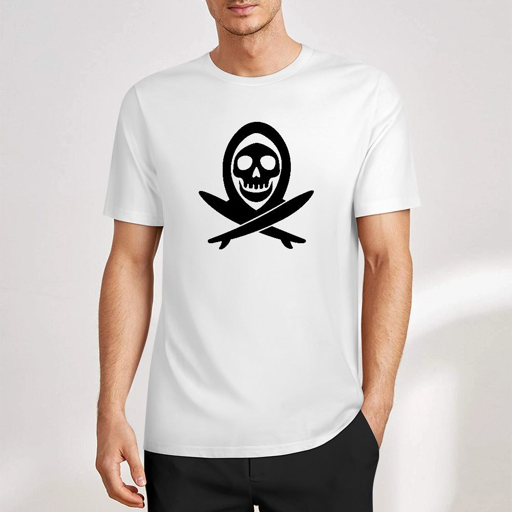 Pure cotton short sleeved T-shirt