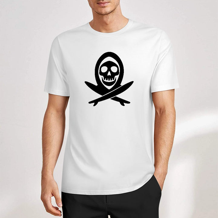 Pure cotton short sleeved T-shirt