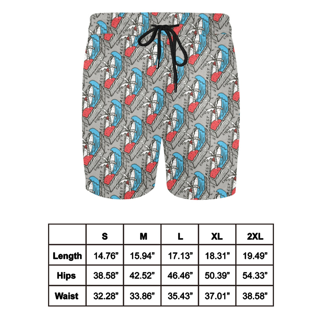 Men's Mid-Length Swim Shorts