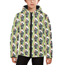 Load image into Gallery viewer, Kids&#39; Padded Hooded Jacket
