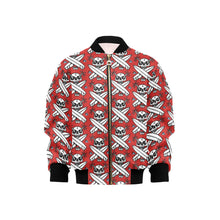 Load image into Gallery viewer, Kids&#39; Bomber Jacket with Pockets
