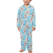 Load image into Gallery viewer, Little Boys&#39; V-Neck Long Pajama Set
