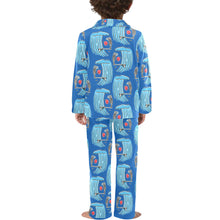 Load image into Gallery viewer, Little Boys&#39; V-Neck Long Pajama Set
