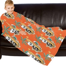 Load image into Gallery viewer, Blanket Robe with Sleeves for Kids
