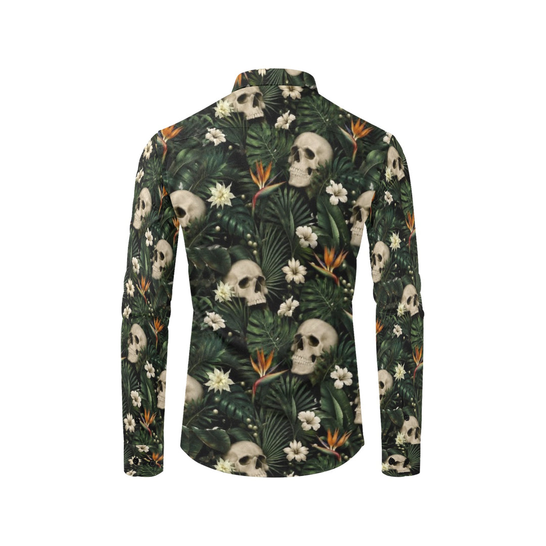 Men's All Over Print Long Sleeve Shirt(Without Pocket)(T61)