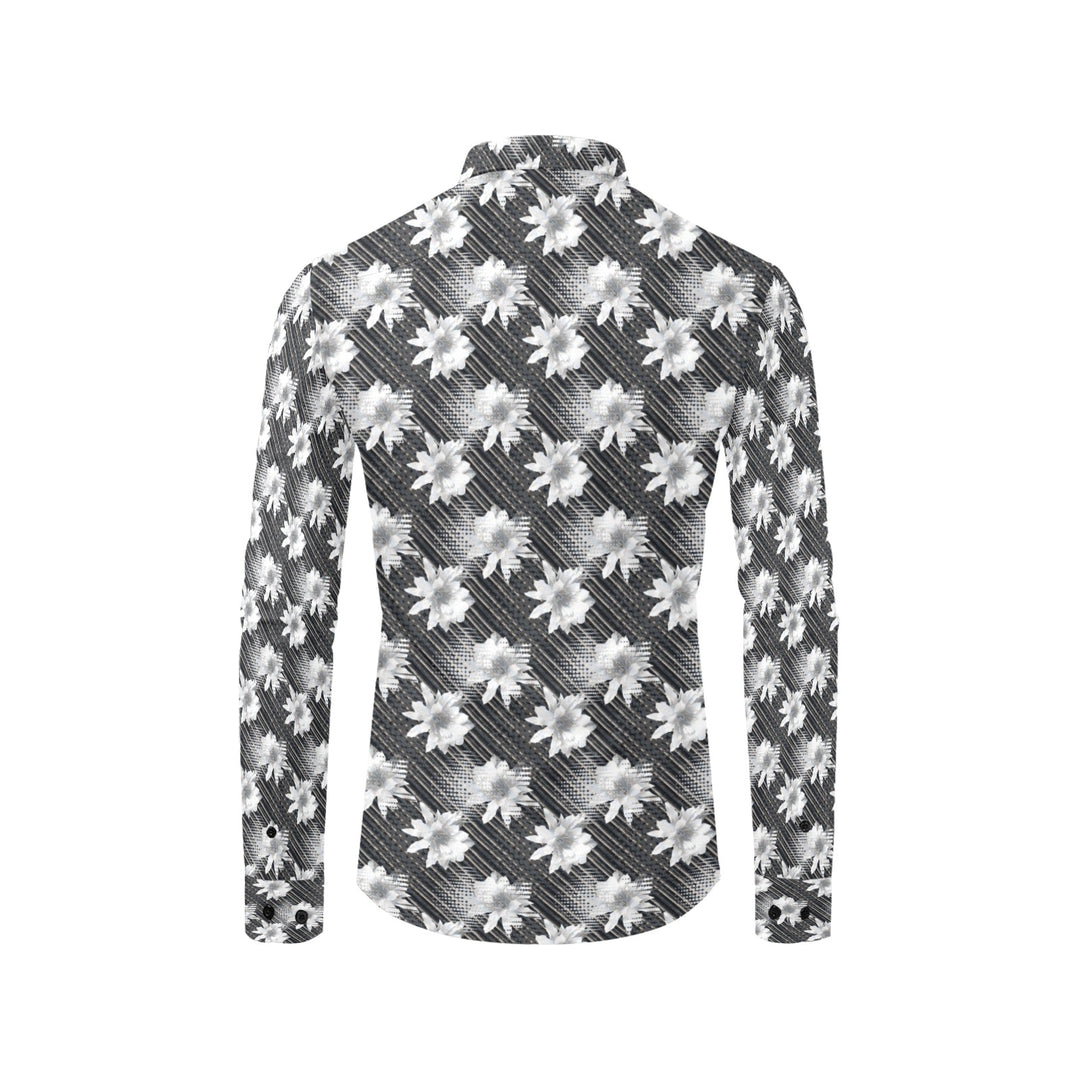Men's All Over Print Long Sleeve Shirt(Without Pocket)(T61)