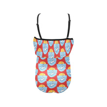 Load image into Gallery viewer, Kids&#39; Spaghetti Strap Ruffle Swimsuit
