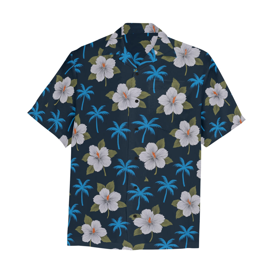 Hawaiian Shirt with Chest Pocket