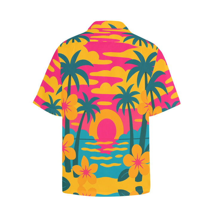 Hawaiian Shirt with Chest Pocket