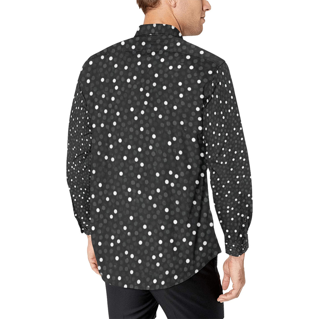 Men's All Over Print Long Sleeve Shirt(Without Pocket)(T61)