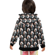 Load image into Gallery viewer, Little Girls&#39; Zip Up Hoodie
