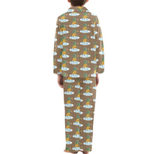 Load image into Gallery viewer, Big Boys&#39; V-Neck Long Pajama Set
