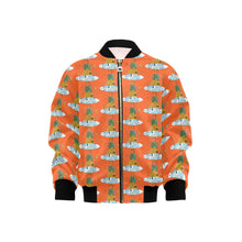 Load image into Gallery viewer, Kids&#39; Bomber Jacket with Pockets
