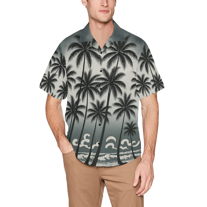 Hawaiian Shirt with Chest Pocket