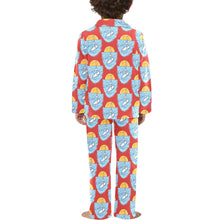 Load image into Gallery viewer, Little Boys&#39; V-Neck Long Pajama Set
