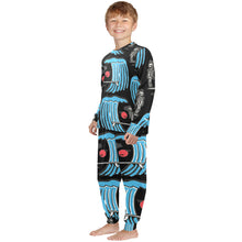 Load image into Gallery viewer, Little Boys&#39; Crew Neck Long Pajama Set
