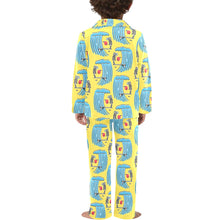 Load image into Gallery viewer, Little Boys&#39; V-Neck Long Pajama Set
