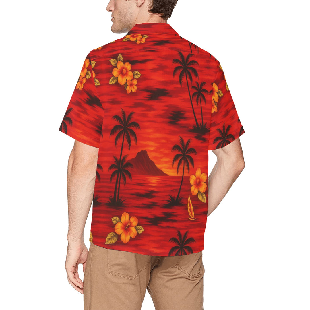 Hawaiian Shirt with Chest Pocket