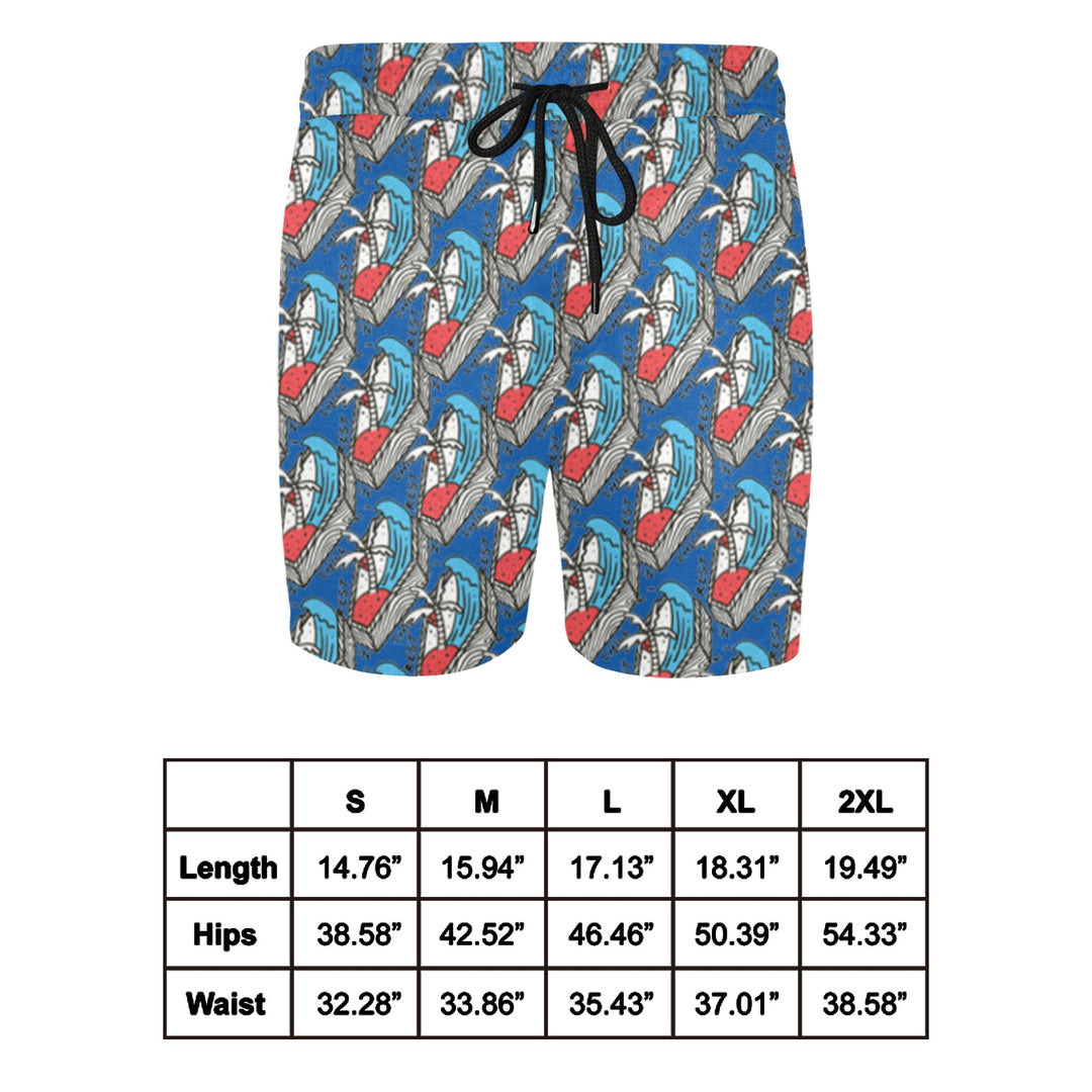 Men's Mid-Length Swim Shorts