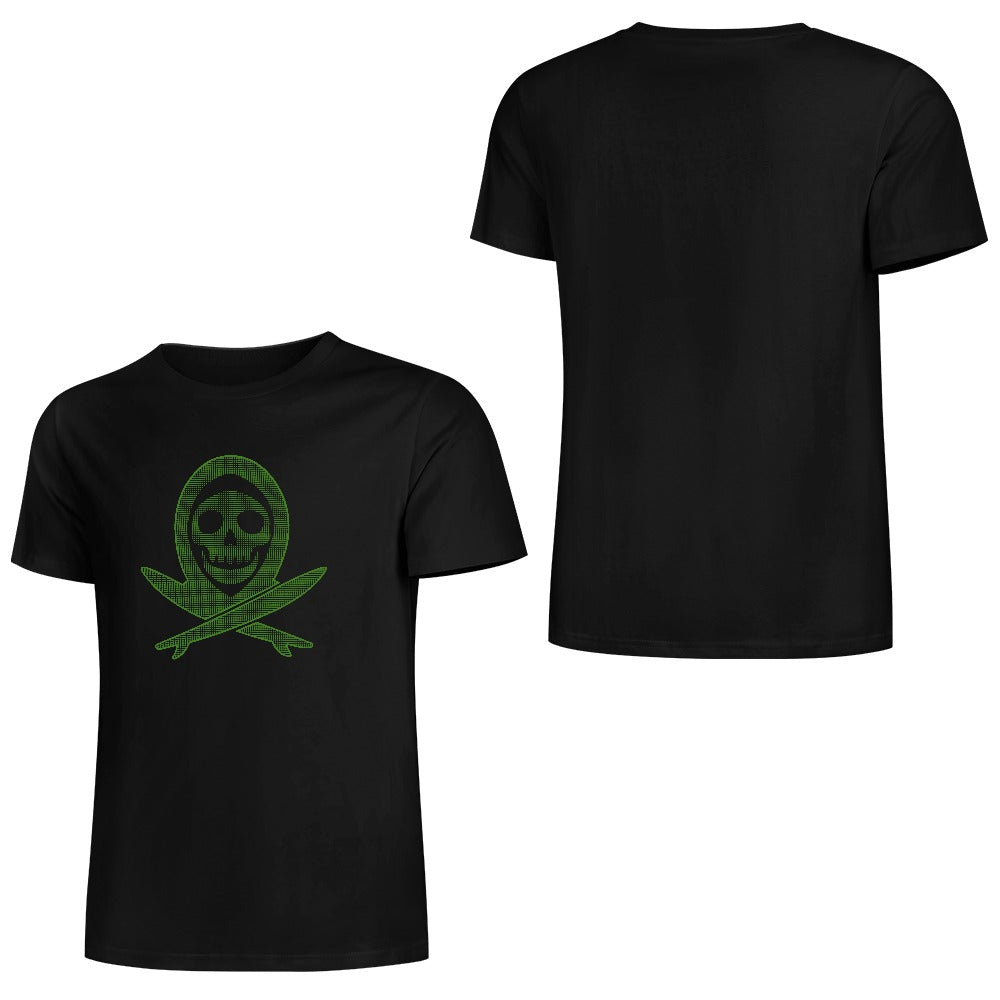 New Pure cotton short sleeved T-shirt Front print Multiple colors