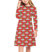 Load image into Gallery viewer, Girls&#39; Long Sleeve Dress
