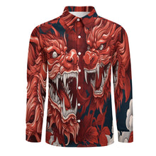 Load image into Gallery viewer, Casual One Pocket Long Sleeve Shirt
